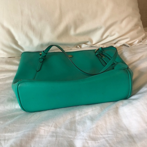 Coach Leather Tote - Picture 2 of 6